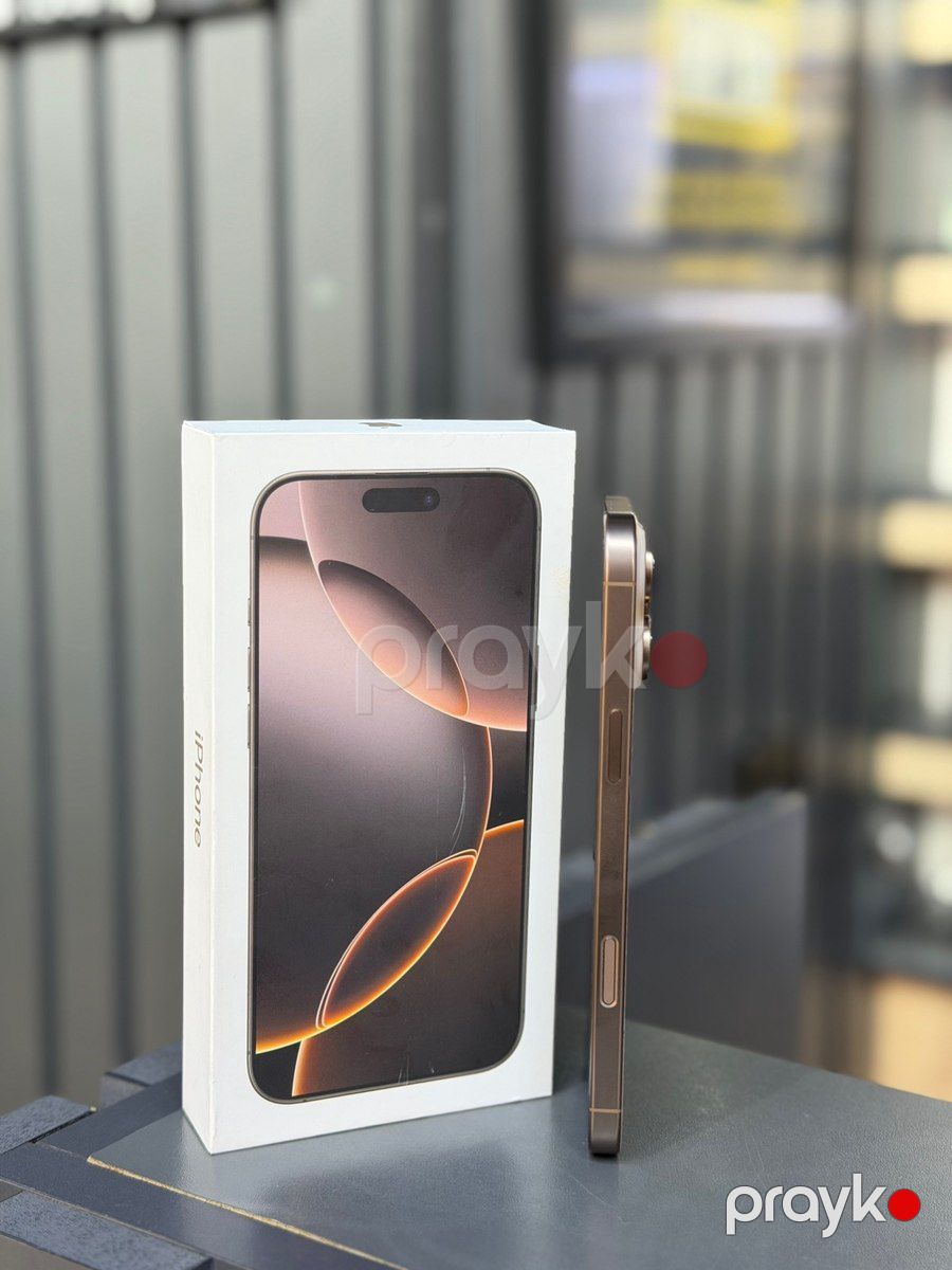 Apple iPhone 16 Pro Max Desert Titanium 512GB/8GB — Smartfonlar, Bakı (3)