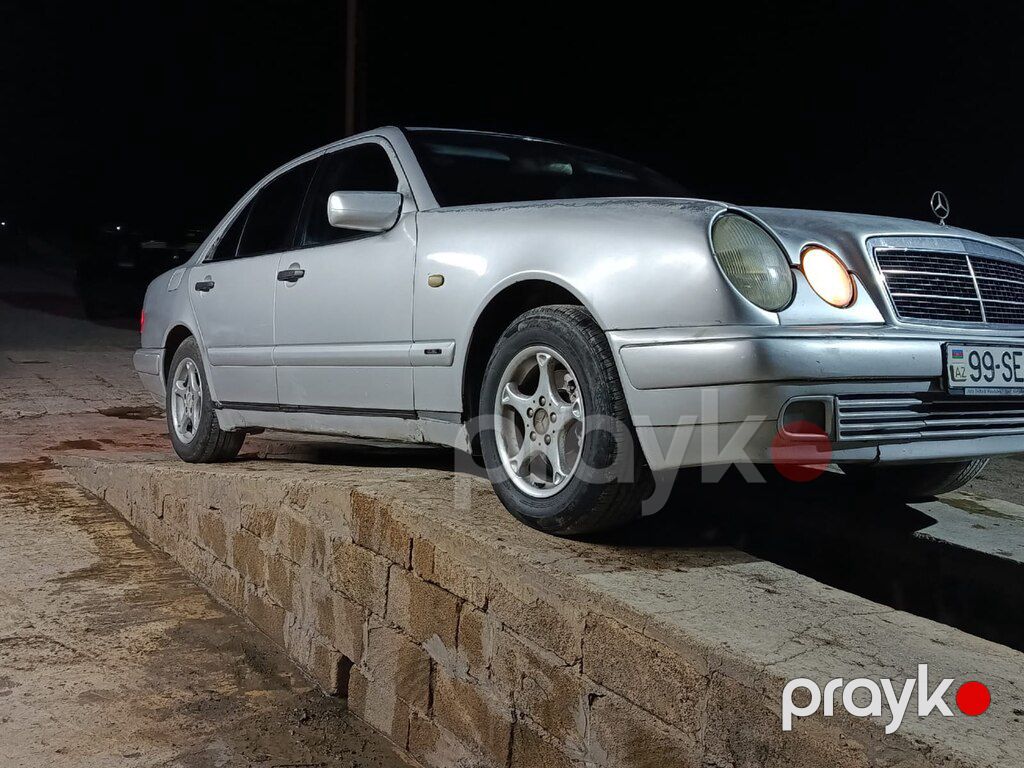 Mercedes E 200, 2.0 L, 1999 il, 530 000 km — Avtomobillər, Bakı (2)