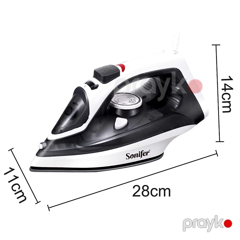 Sonifer SF-9080 Çoxfunksiyalı Elektrikli Ütü Buxarlı Ütü Profesyonel Keramika Buxarlı Ütü 2000 W — Ütü, Bakı (6)