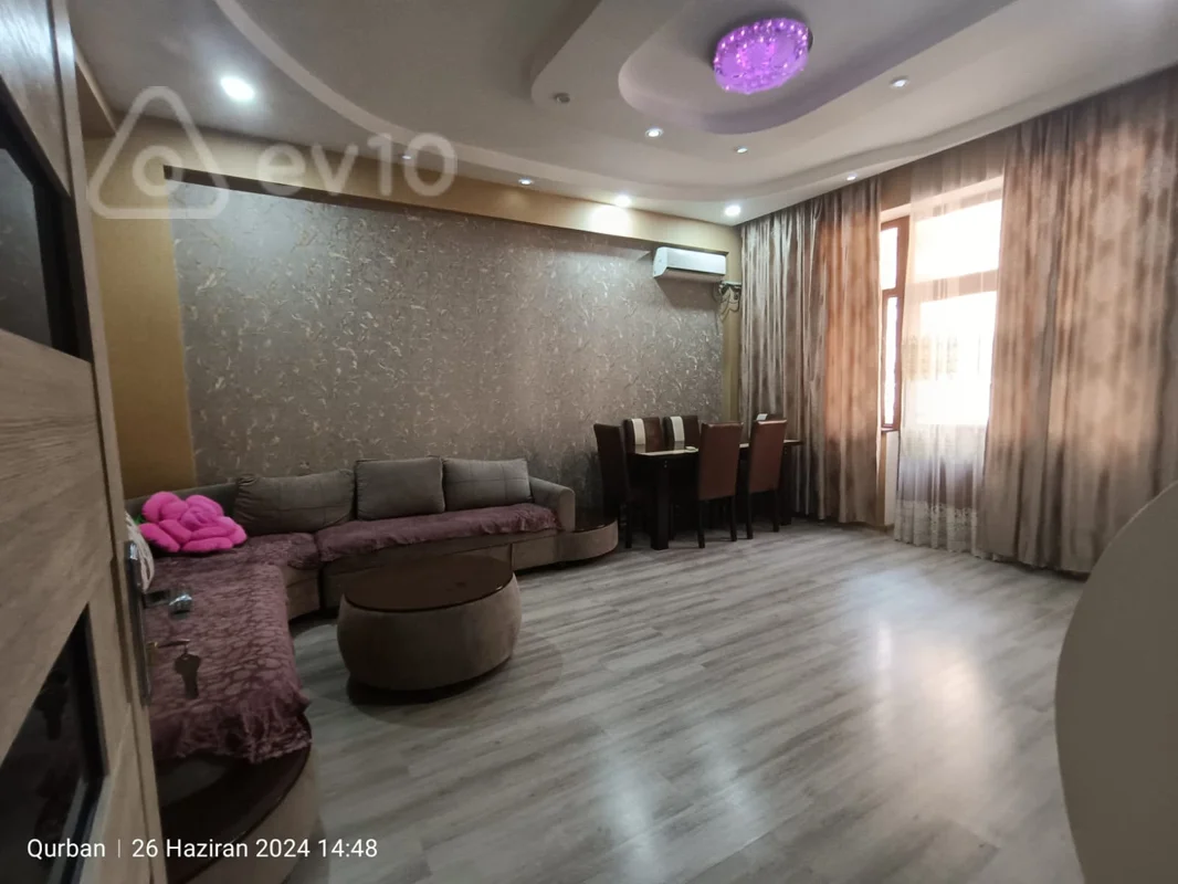 2 otaqlı mənzil, 65 m², Xocalı prospekti — kirayə — Mənzil, Bakı (2)