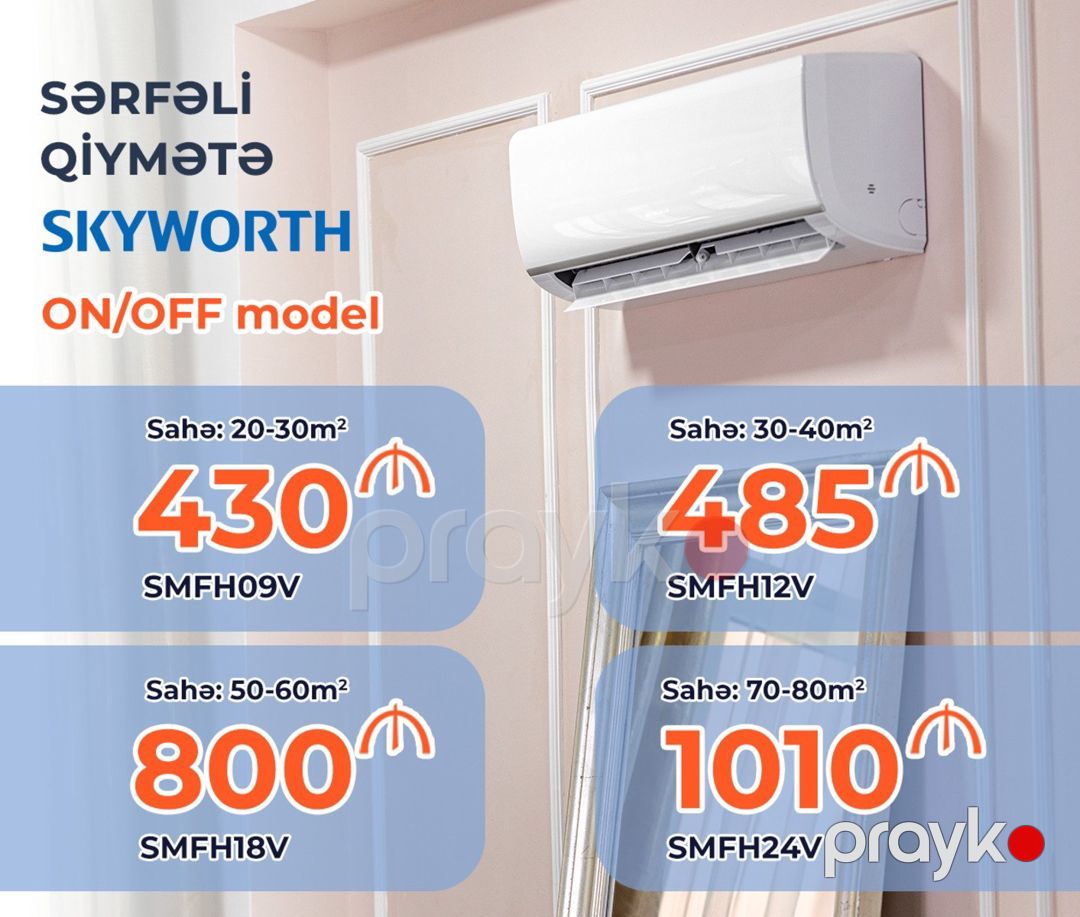 Kondisionerlər Skyworth — Ev texnikası, Bakı (4)