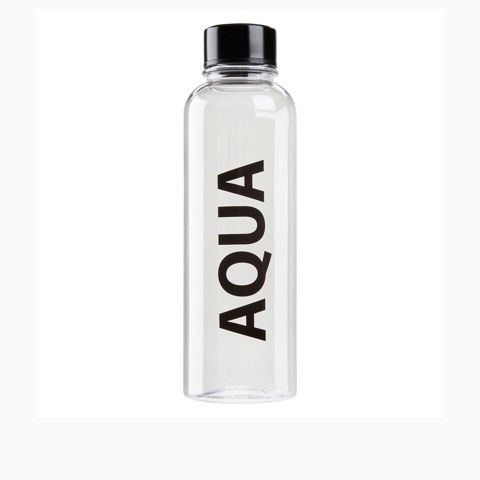 Su üçün butulka, polipropilen/plastik, şəffaf, 500 ml — Bakı