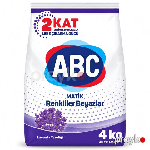 Yuyucu toz ABC Automat White & Color Lavender Freshness, ağ və rəngli çamaşır, avtomat, 4 kq — Bakı