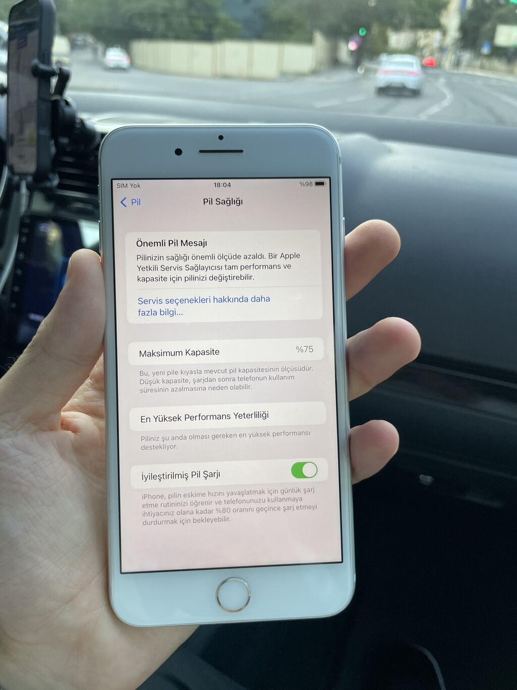 IPhone 7 Plus, 32 GB, Gümüşü, Barmaq izi — Apple iPhone, Bakı (2)