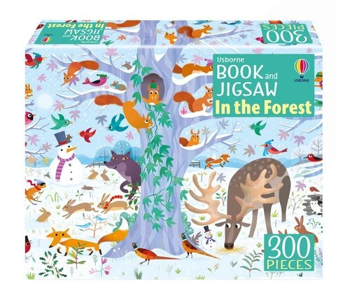 Book and Jigsaw In the Forest — Kitablar