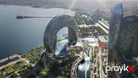 2 otaqlı studiya, 89 m², Neftçilər prospekti, 64 — Bakı