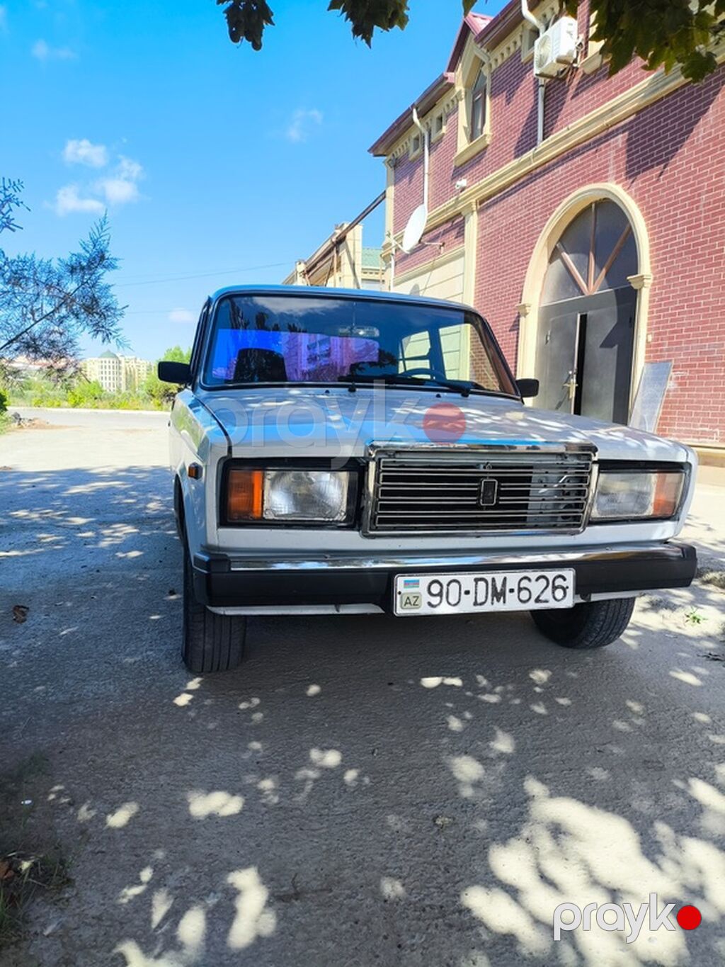Model: Lada 2107 (VAZ 2107) Kuzov: sedan, 4 qapı Rəng: ağ İli 2008 — Avtomobillər, Masazır (4)