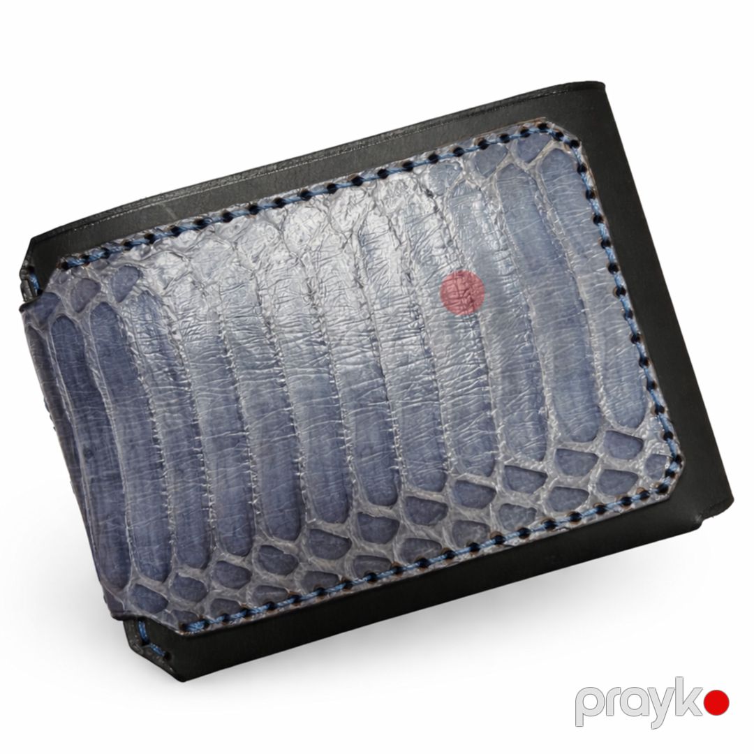Pul kisəsi OL-3016, dəri, göy, 10.4x7.3 sm — Mallar, Bakı (3)