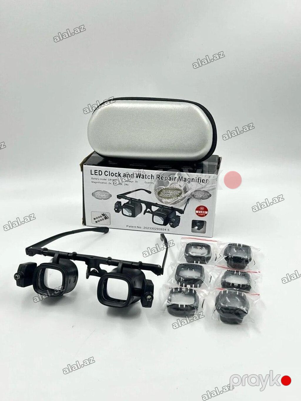 Lupa NO.2925S1 Lupa NO.2925S1 – LED Saat və Saat Düzəltmə Mikroskopu — Alətlər, Bakı (3)