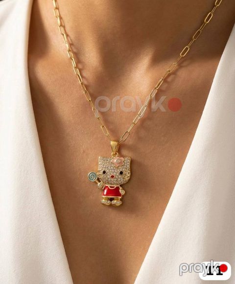 Qadın boyunbağı Sweet Kitty Grm-001, polad — Bakı