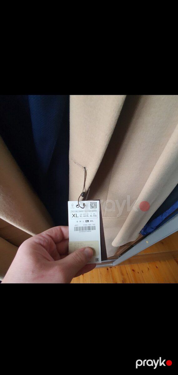 Palto "Zara Men" — Geyim, ayakkabı, aksesuarlar, Bakı (4)