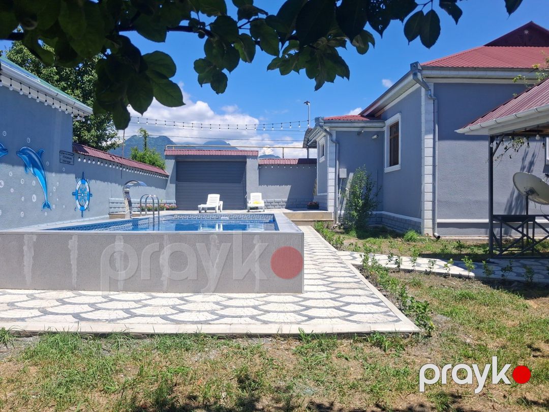 İcarəyə verilir 3 otaqlı həyət evi/bağ evi 110 m² — Ev, villa, Qəbələ (6)