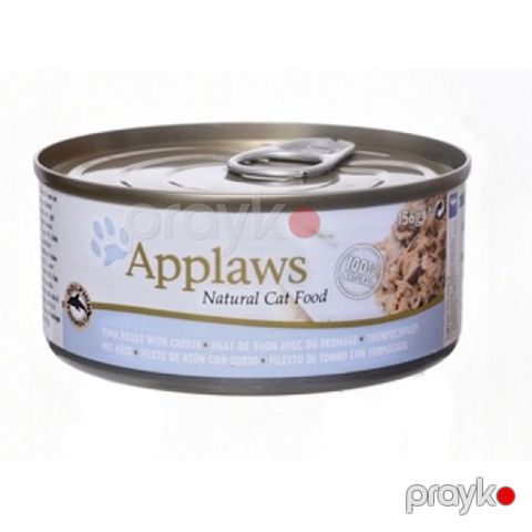 Konserv Applaws Cat Tuna Fillet & Prawn pişiklər üçün tunes filesi və krevetka ilə 70 q — Bakı
