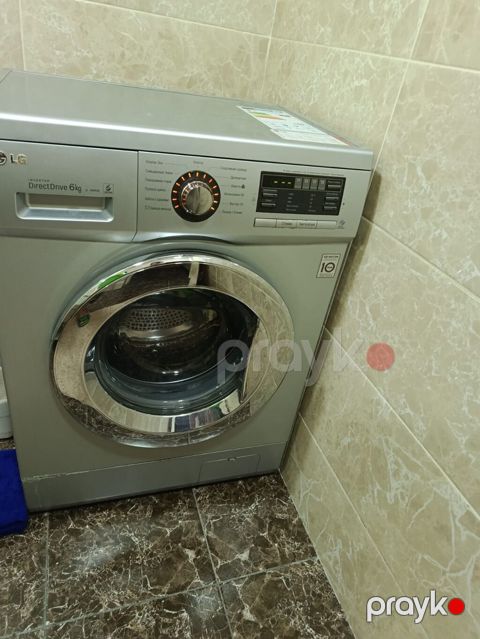 LG paltaryuyan maşın — İnverter Direct Drive, 6 kq yükləmə, ön — Xırdalan