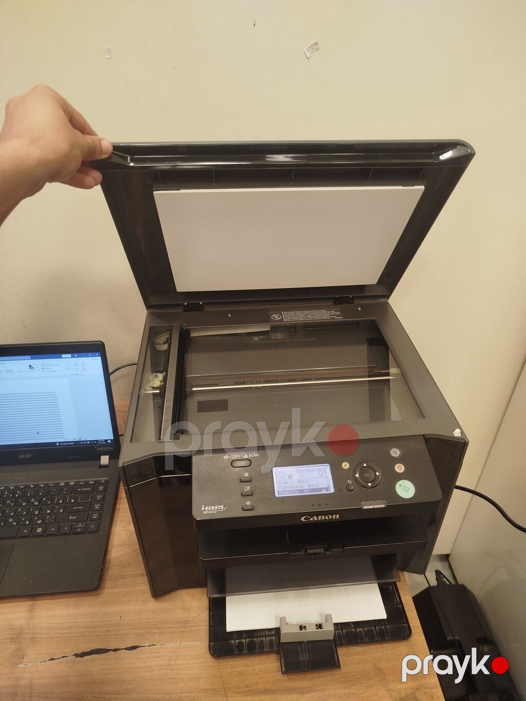 Canon mf4410 çap,copy,skan ağ qara lazer — Printerləri, Bakı (2)