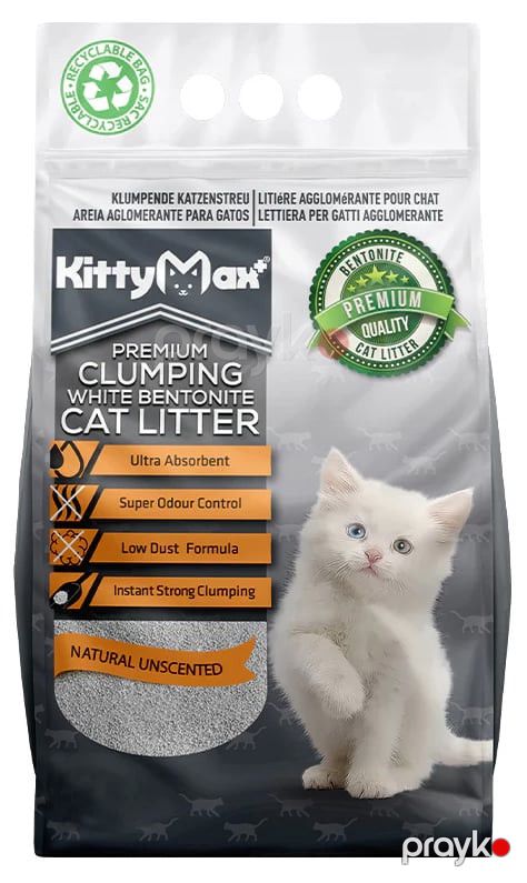 Pişik tualeti üçün doldurucu Kitty Max Natural, 20 L — Bakı