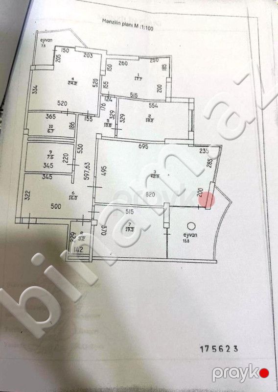 4 otaqlı Yeni tikili, Satış, Bakı, Nəsimi, 28 may — Mənzil, Bakı (2)