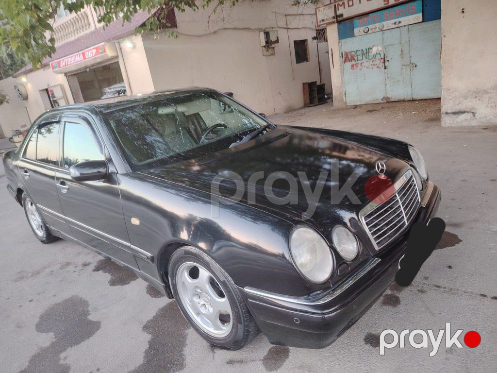 Mercedes E 240, 2.4 L, 1998 il, 400 050 km — Avtomobillər, Bakı (12)