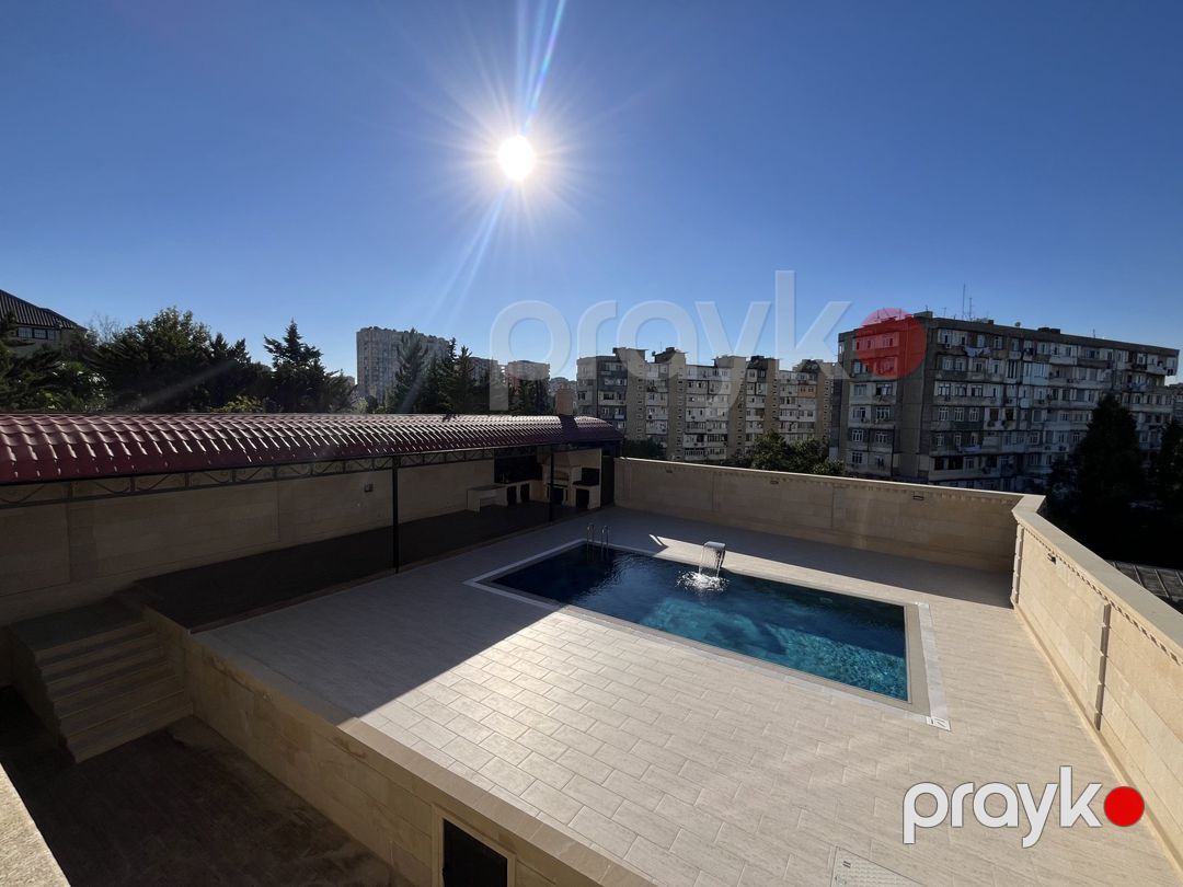 Satılır 8 otaqlı həyət evi/bağ evi 450 m² — Ev, villa, Bakı (10)