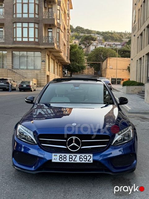 Mercedes C 300, 2.0 L, 2017 il, 138 000 km — Bakı