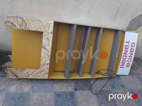 Alkopondan yigilib baha.Tendir sozleei isiqlidir.Mağaza üçün alkopon — Bakı
