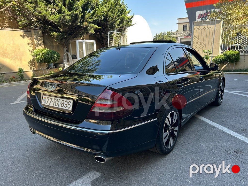 Mercedes E 200, 1.8 L, 2005 il, 417 257 km — Avtomobillər, Bakı (5)