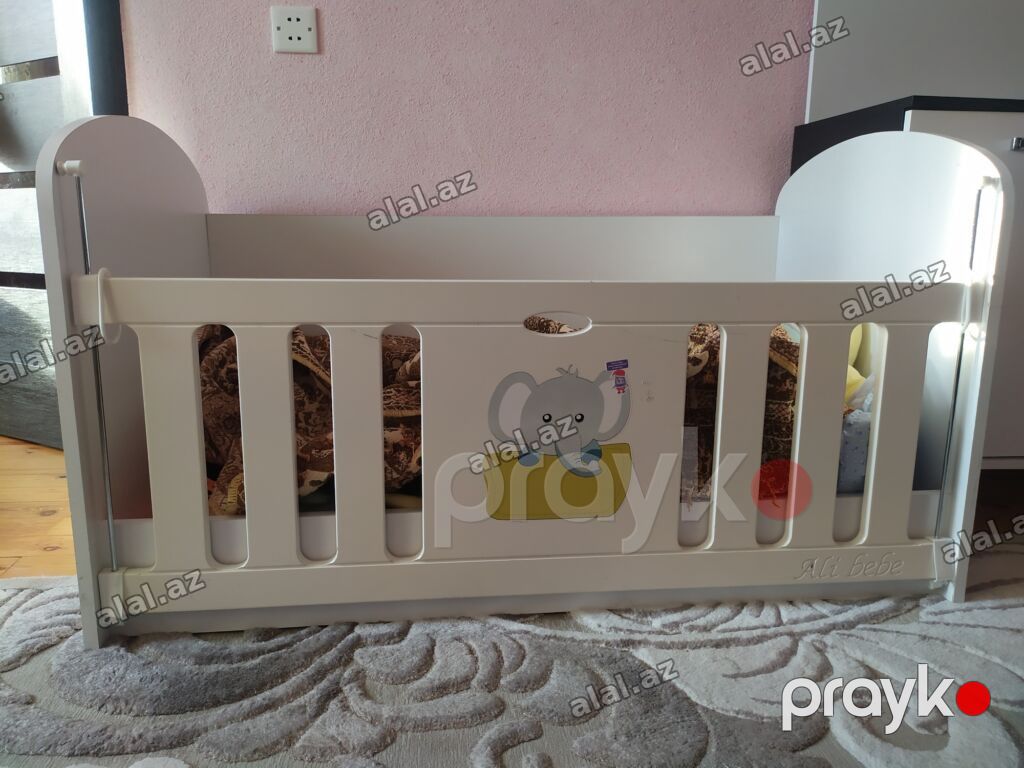 Oğlan və qız üçün, İşlənmiş, Beşik, Matras ilə — Mallar, Bakı (4)