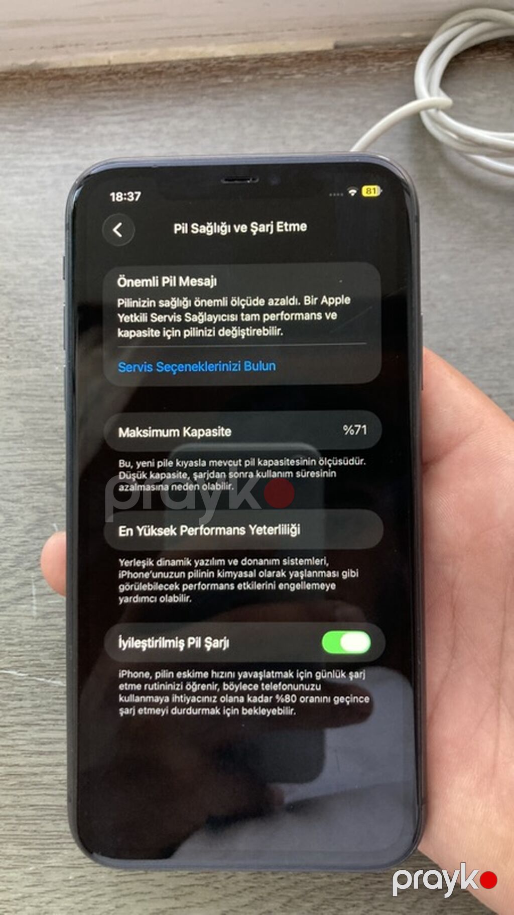 IPhone 11, Qara, Simsiz şarj — Apple iPhone, Xaçmaz (10)