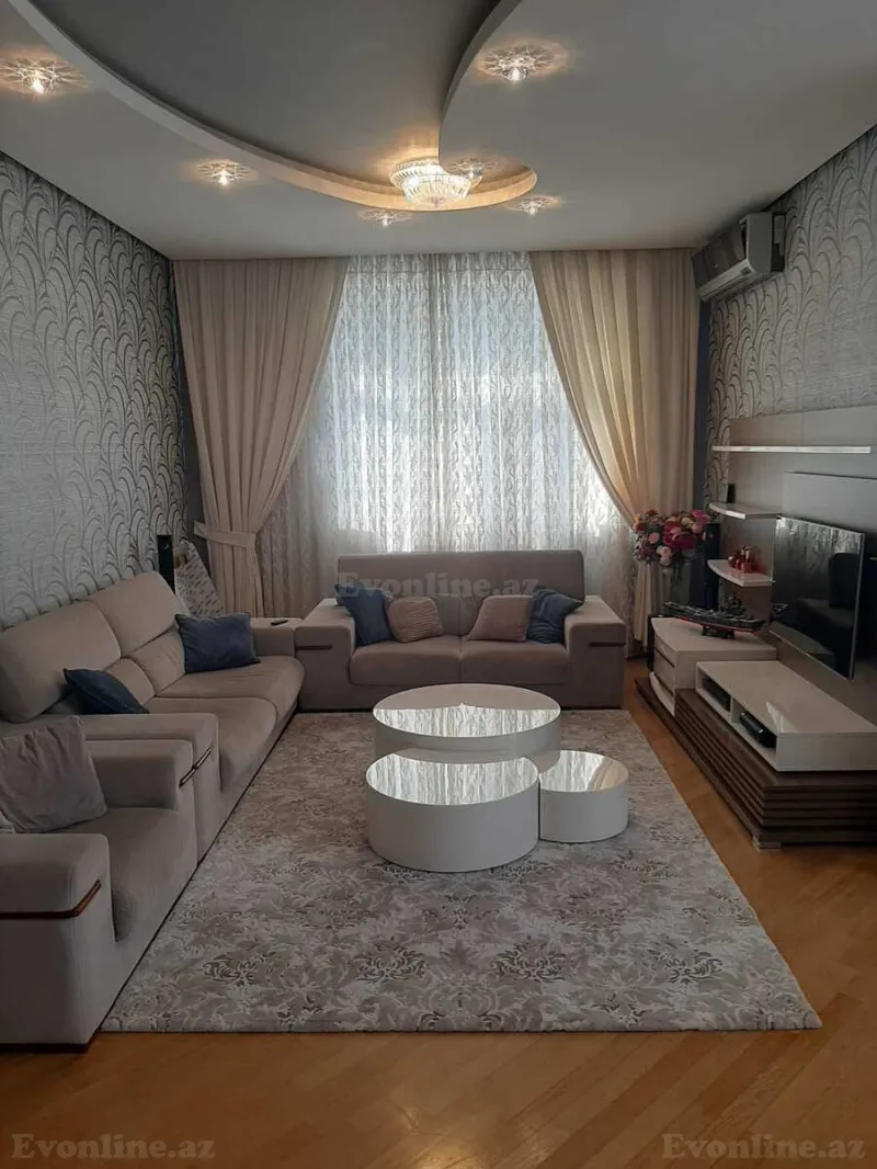 Satılır 3 otaqlı Mənzil Yeni tikili 131 m² Bakı, Yasamal r., Elmlər Akademiyası m — Mənzil, Bakı (4)