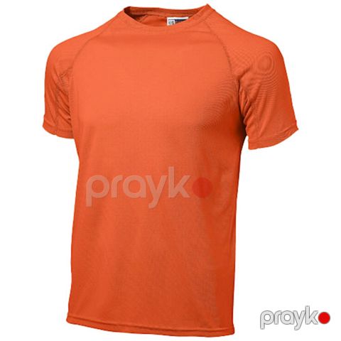 Kişilər üçün futbolka US Basic 3102233, narıncı, polyester, ölçü XL — Bakı