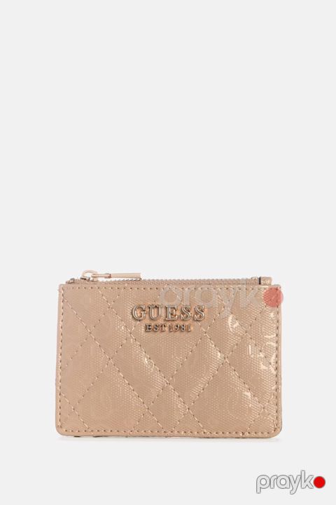 Kredit kart qabı Guess, eko dəri, 14х9 sm, bej — Bakı