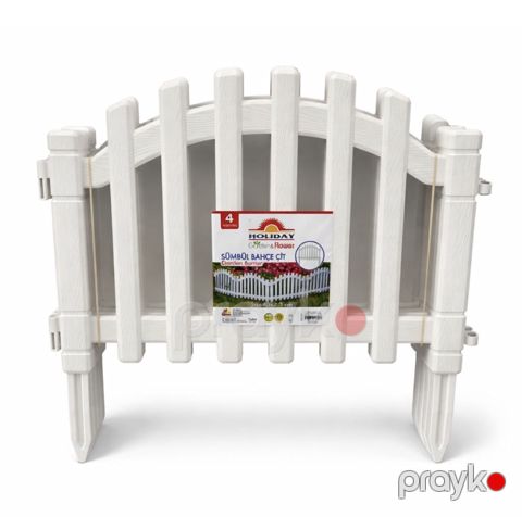 Dekorativ hasar SS-0126, 50x56x40 sm, plastik, ağ — Bakı