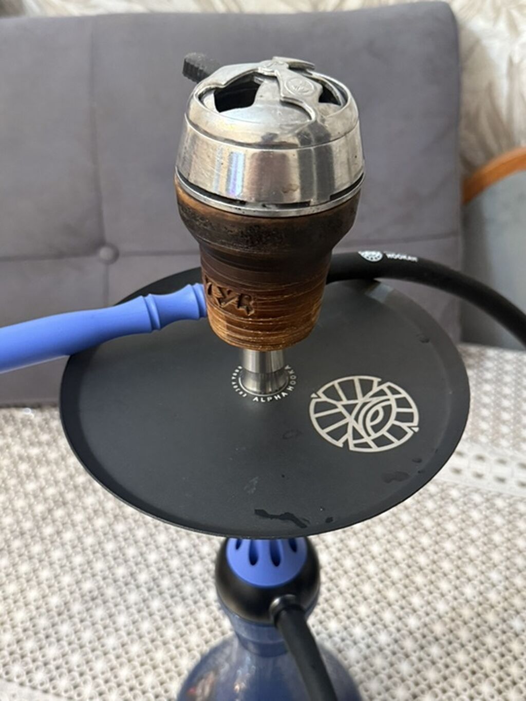 Kalyán (hookah) seti - Brend: Alpha Hookah (lövhədə loqo mövcuddur) — Elektronik siqaretlər, Xırdalan (3)