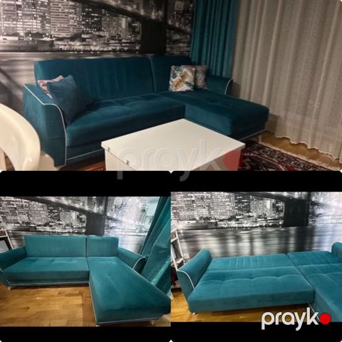 Künc divan, İşlənmiş, Açılan, Bazalı — Bakı