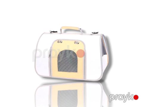Pişik və it üçün daşıma çantası B-84, ağ, 22x44 sm — Bakı