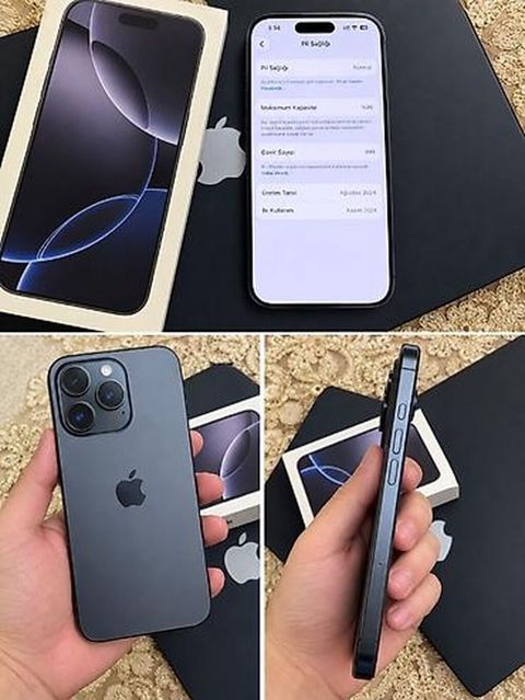 IPhone 16 Pro Max, 256 GB, Graphite, Face ID — Bakı