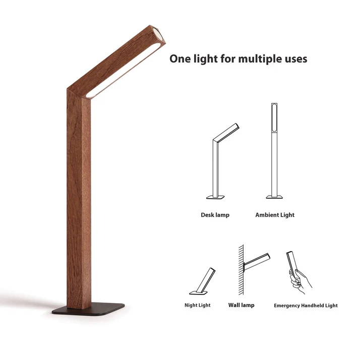 Hbgfhg Çoxfunksiyalı Taxta Masaüstü LED Lampa — Smartfon aksesuarları, Bakı (2)