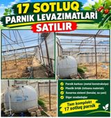 17 sotluq parnik ləvazimatları satılır – tam komplekt Tərkib — Bağ və bağça — Digər