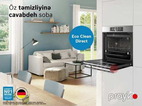 Quraşdırılan soba "Bosch HBG636ES1" — Bakı