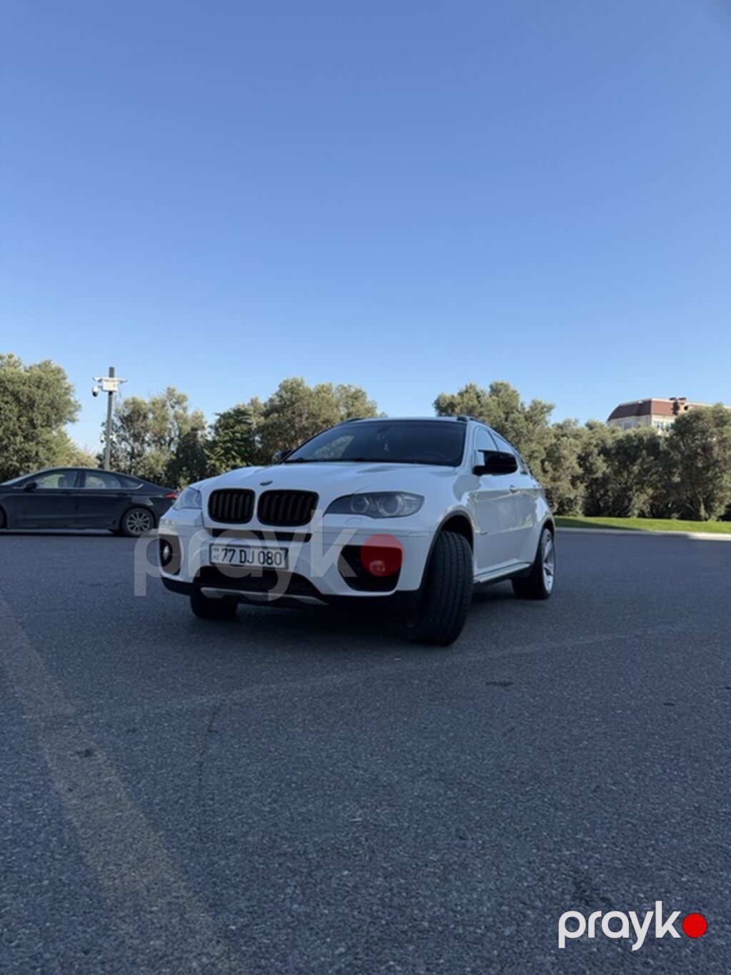 BMW X6 – ağ kuzov, qara interyer Xüsusiyyətlər: - Krossover-kupe — Avtomobillər, Bakı (5)