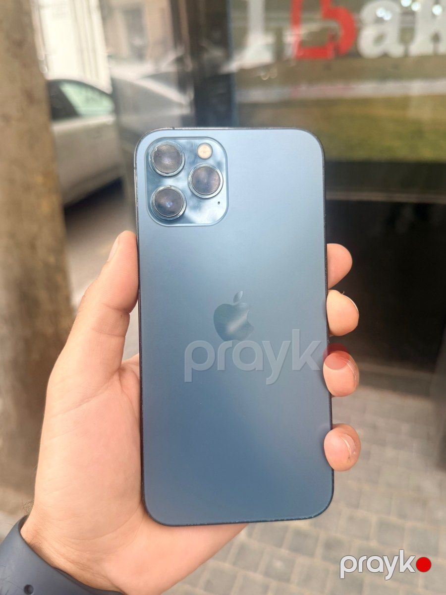 Apple iPhone 12 Pro Max Pacific Blue 256GB/6GB — Smartfonlar, Sumqayıt (2)