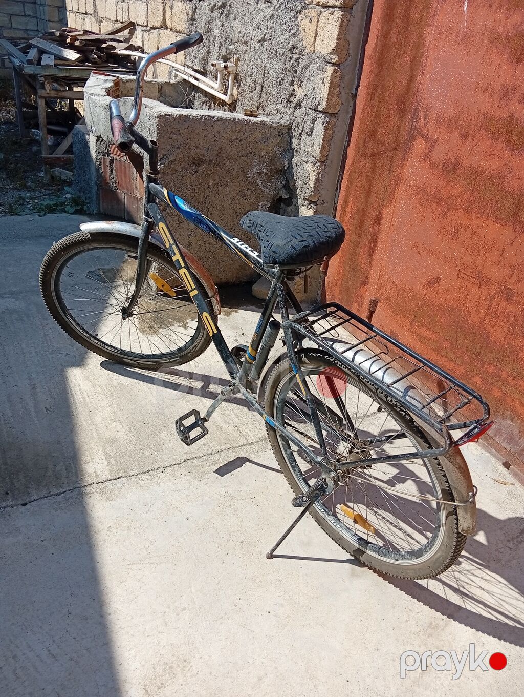 İşlənmiş Şəhər velosipedi Stels, 26", sürətlərin sayı: 1, Ünvandan götürmə — Yol velosipedləri, Yevlax (3)