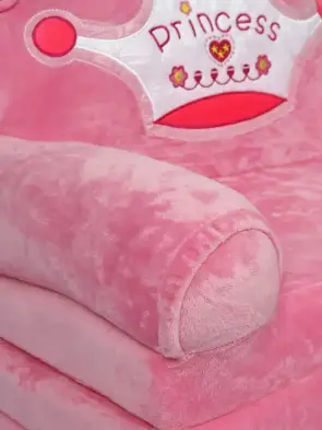 Yumşaq Uşaqlar üçün Kreslo Divan Prenses – 50 sm, Çəhrayı — Uşaqlar üçün hər şey, Bakı (3)