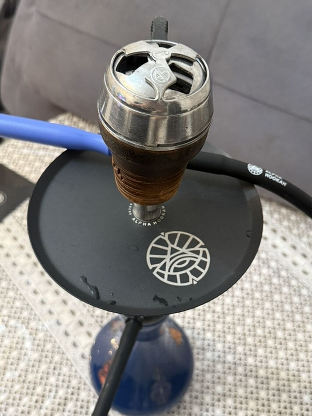Kalyán (hookah) seti - Brend: Alpha Hookah (lövhədə loqo mövcuddur) — Elektronik siqaretlər, Xırdalan (2)