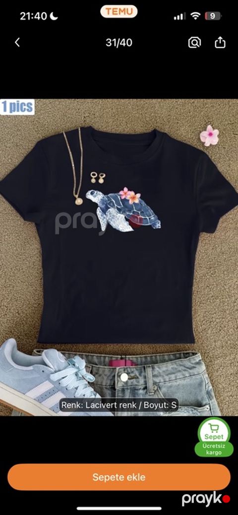 Metroya pulsuz cqtdirlmaQısa qollu qadın T‑şerti - Rəng: lacivərt — Bakı