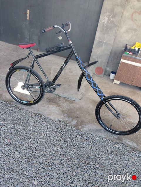 Xüsusi yığma uzun çəngəl “chopper” tipli velosiped - Konstruksiya — Ağsu