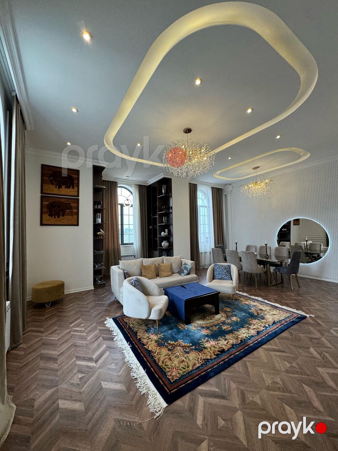 4 otaqlı mənzil, 168 m², Akademik Zahid Xəlilov küçəsi, 587/3 inş (Əhməd Cəmil küçəsi, 45 köhnə) (Renessans Palace) — Mənzil, Bakı (5)