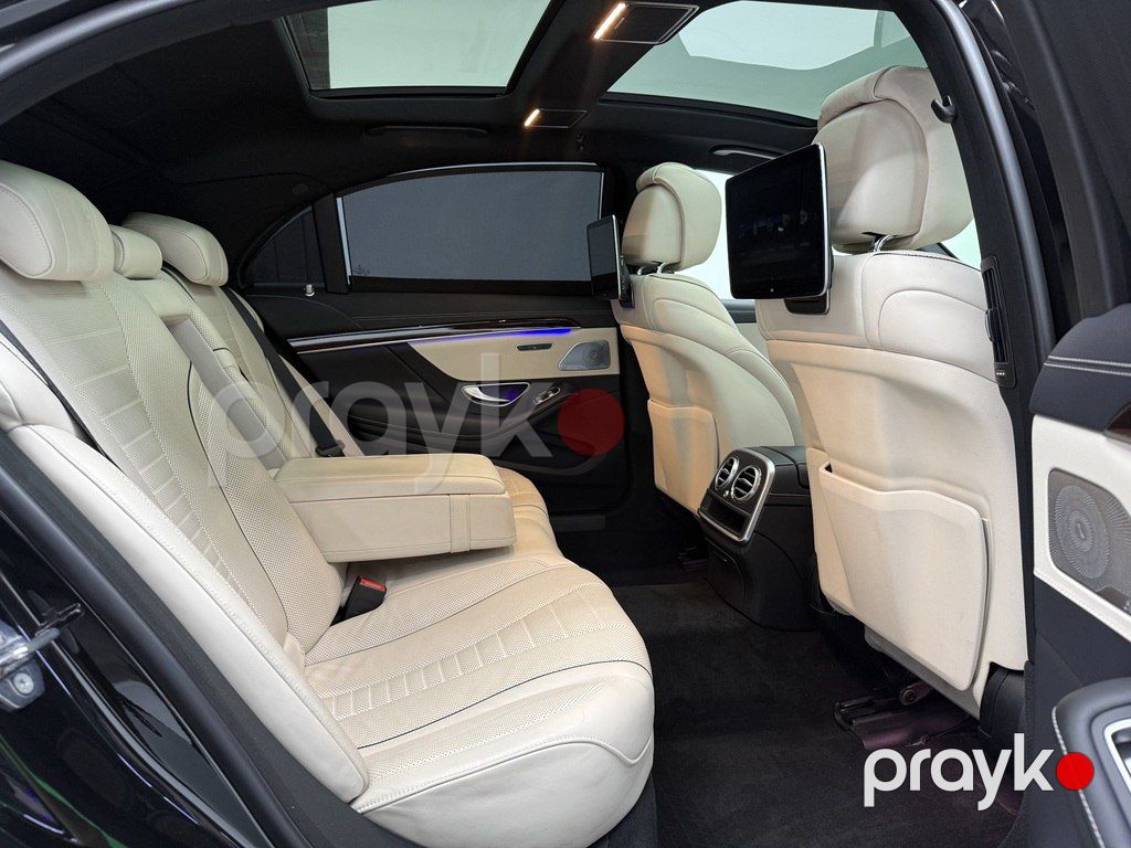 Mercedes S 560 4MATIC, 4.0 L, 2018 il, 45 900 km — Avtomobillər, Bakı (12)