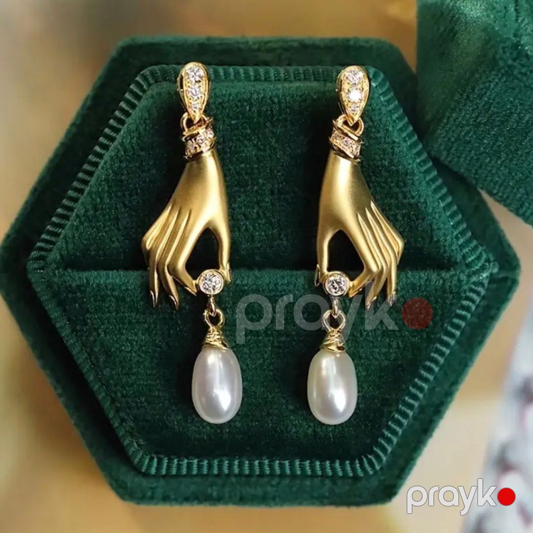 Qadınlar üçün sırğa 5973_17696686, qızılı, bijuteriya ərintisi — Mallar, Bakı (3)
