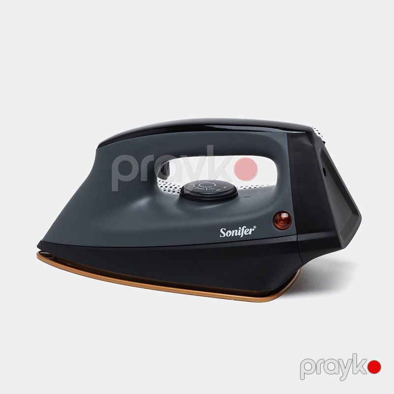 Müasir Dizaynlı Sonifer SF‑9062 — 1200 W Buxarlı Ütü, Keramika Altlıq, Qara — Ütü, Bakı (3)